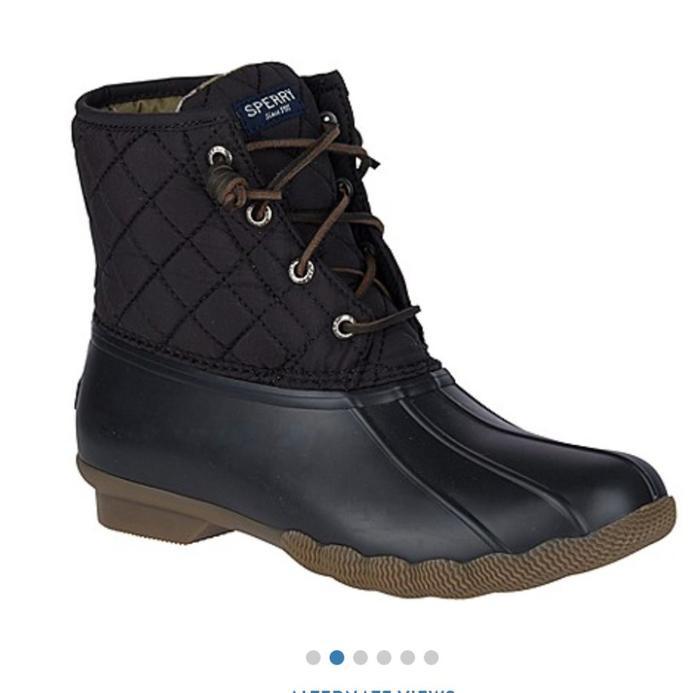 Sperry Top-Sider Saltwater Quilted Duck Boots